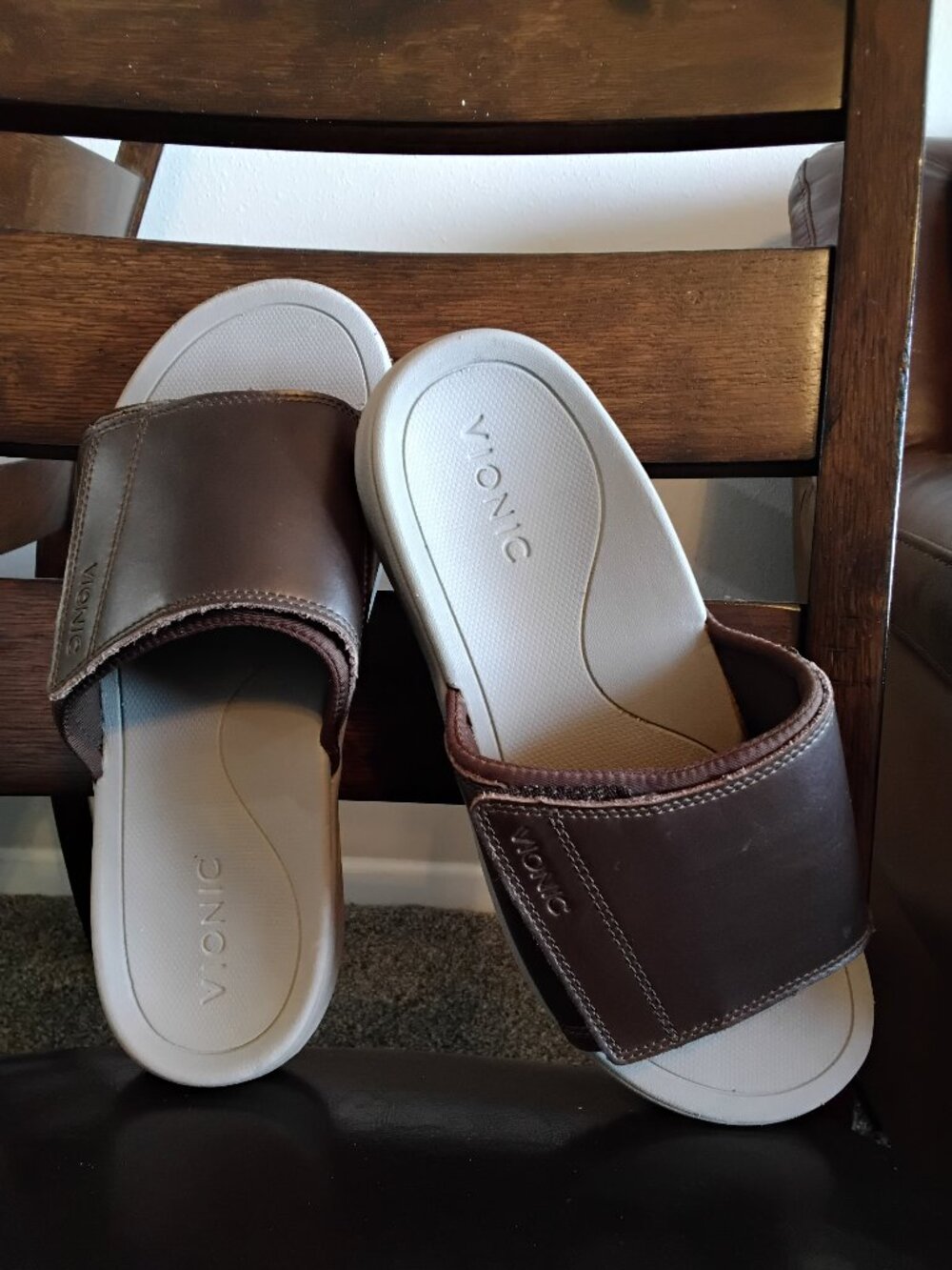 EVA Vionic Foam Men's Slide Sandals, Size 9